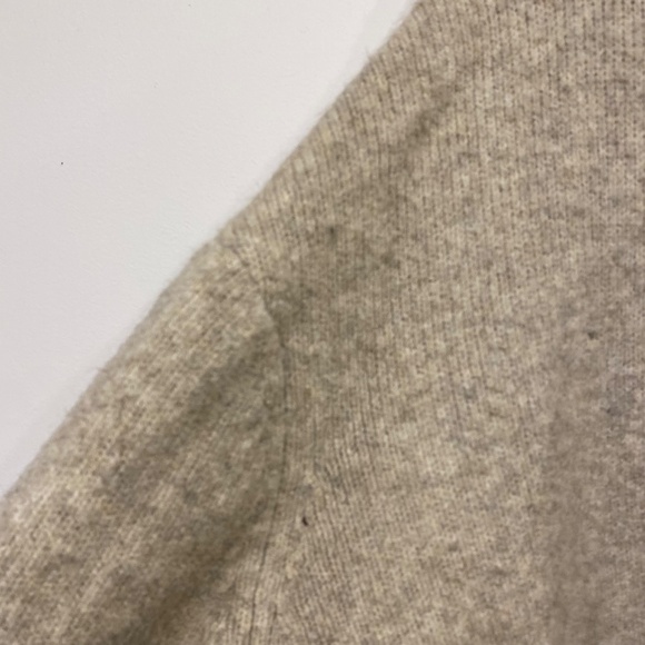 Zara Turtleneck Oversized Chunky Sweater Size Medium-Large - Picture 4 of 5